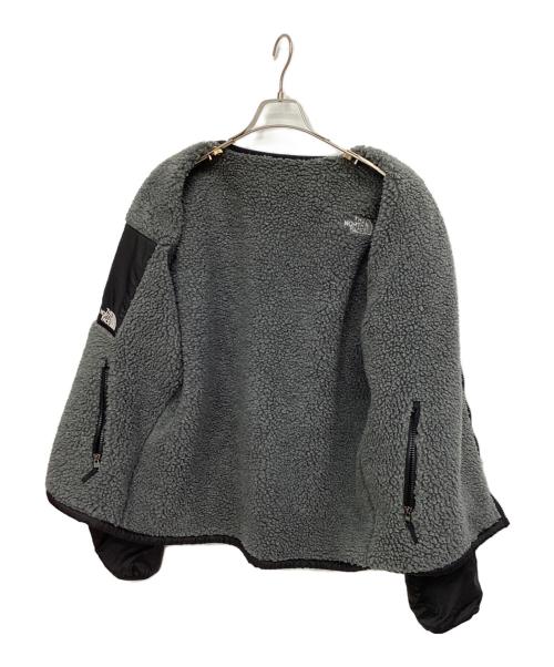 THE NORTH FACE（ザ ノース フェイス）THE NORTH FACE (ザ ノース フェイス) リバーシブルエクストリームパイルカーディガン ブラック×グレー サイズ:Lの古着・服飾アイテム