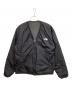 THE NORTH FACE（ザ ノース フェイス）の古着「リバーシブルエクストリームパイルカーディガン」｜ブラック×グレー