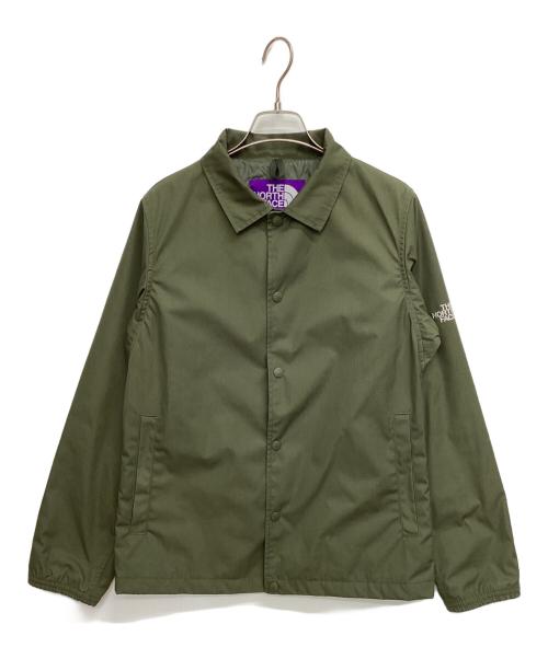THE NORTHFACE PURPLELABEL（ザ・ノースフェイス パープルレーベル）THE NORTHFACE PURPLELABEL (ザ・ノースフェイス パープルレーベル) nanamica (ナナミカ) コーチジャケット オリーブ サイズ:Sの古着・服飾アイテム