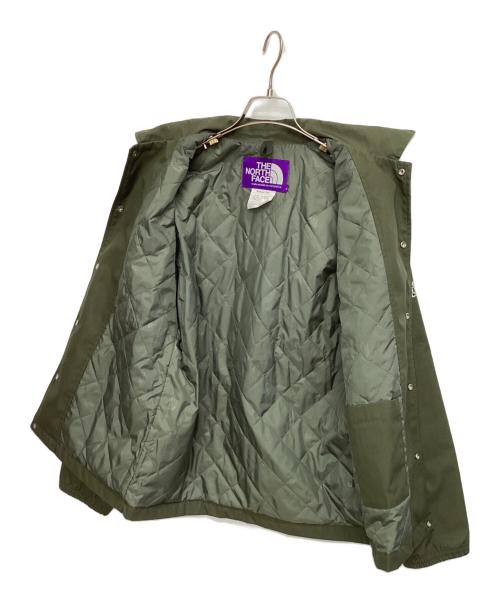 THE NORTHFACE PURPLELABEL（ザ・ノースフェイス パープルレーベル）THE NORTHFACE PURPLELABEL (ザ・ノースフェイス パープルレーベル) nanamica (ナナミカ) コーチジャケット オリーブ サイズ:Sの古着・服飾アイテム