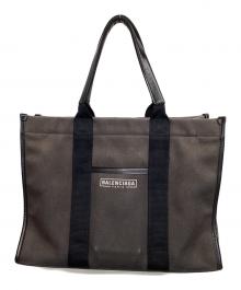 BALENCIAGA（バレンシアガ）の古着「トートバッグ HARDWARE」｜ブラック