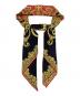 GIANNI VERSACE (ジャンニ・ヴェルサーチ) メドゥーサベルトスカーフ レッド×ブラック：13000円