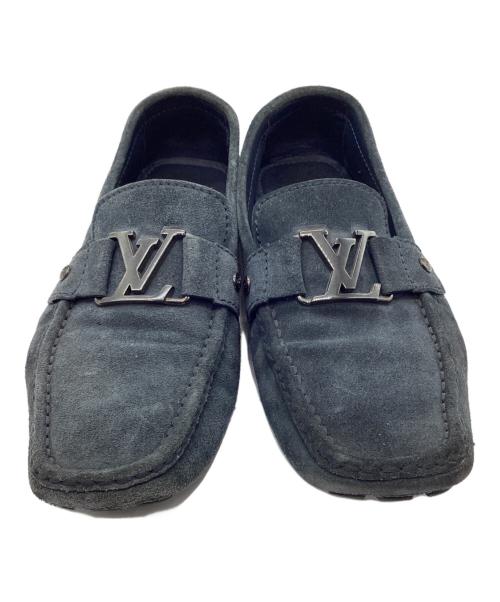 LOUIS VUITTON（ルイ ヴィトン）LOUIS VUITTON (ルイ ヴィトン) ドライビングシューズ モンテカルロ ネイビー サイズ:8の古着・服飾アイテム