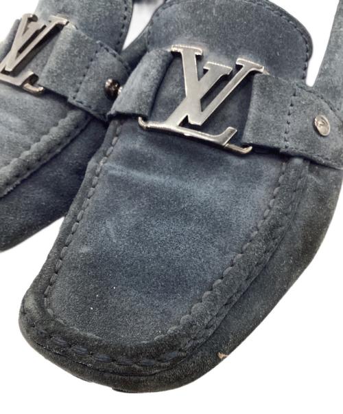 LOUIS VUITTON（ルイ ヴィトン）LOUIS VUITTON (ルイ ヴィトン) ドライビングシューズ モンテカルロ ネイビー サイズ:8の古着・服飾アイテム