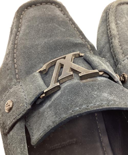 LOUIS VUITTON（ルイ ヴィトン）LOUIS VUITTON (ルイ ヴィトン) ドライビングシューズ モンテカルロ ネイビー サイズ:8の古着・服飾アイテム