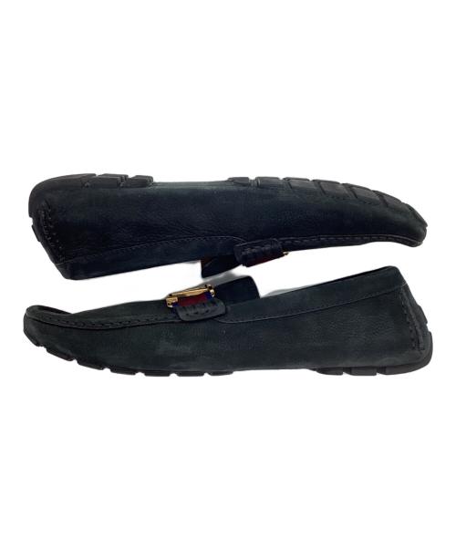 LOUIS VUITTON（ルイ ヴィトン）LOUIS VUITTON (ルイ ヴィトン) ローファー モンテカルロ ブラック サイズ:SIZE 9 1/2の古着・服飾アイテム