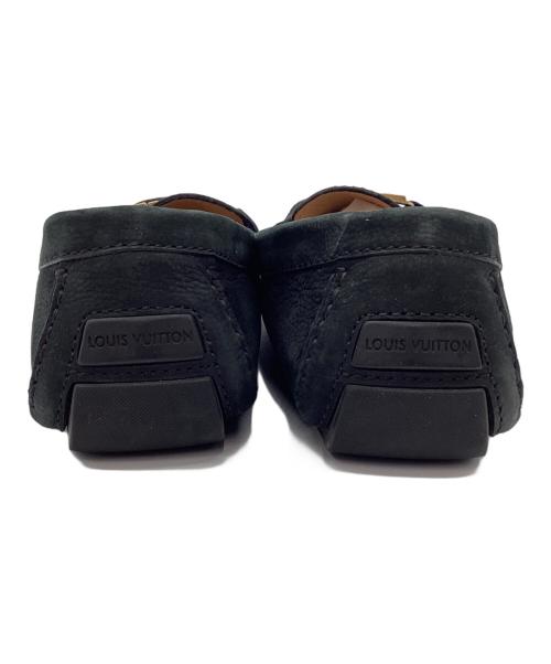 LOUIS VUITTON（ルイ ヴィトン）LOUIS VUITTON (ルイ ヴィトン) ローファー モンテカルロ ブラック サイズ:SIZE 9 1/2の古着・服飾アイテム