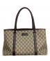 GUCCI（グッチ）の古着「トートバッグ GGスプリーム」｜ベージュ×ブラウン