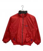 Patagoniaパタゴニア）の古着「シェルドシンチラジャケット USA製」｜レッド