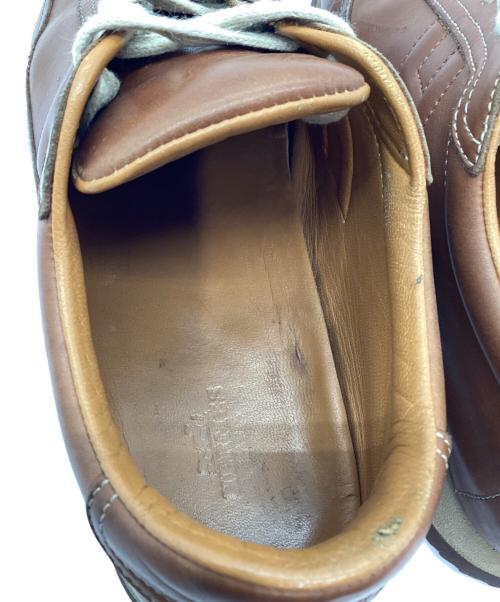 HERMES（エルメス）HERMES (エルメス) スニーカー クイック ブラウン サイズ:38の古着・服飾アイテム