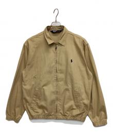POLO RALPH LAUREN（ポロ・ラルフローレン）の古着「スイングトップ」｜ベージュ