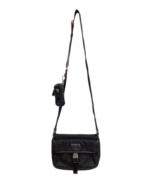 PRADA（プラダ）PRADA (プラダ) ショルダーバッグ ブラックの古着・服飾アイテム