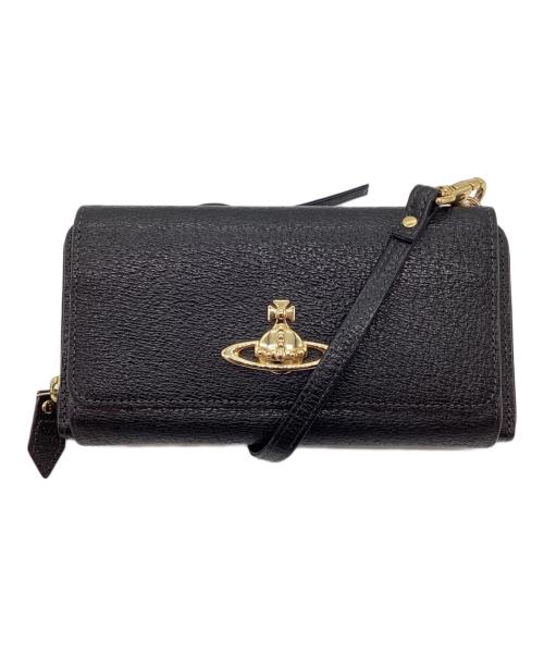 Vivienne Westwood（ヴィヴィアンウエストウッド）Vivienne Westwood (ヴィヴィアンウエストウッド) ショルダーウォレット 	Executive ブラックの古着・服飾アイテム