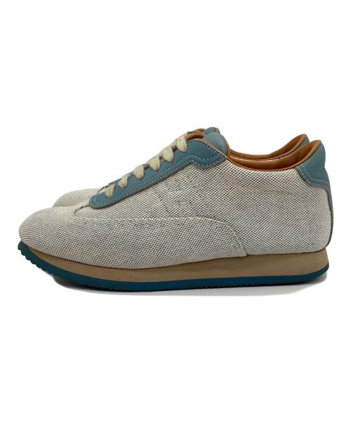 HERMES（エルメス）HERMES (エルメス) ローカットスニーカー クイック ブルー サイズ:40の古着・服飾アイテム