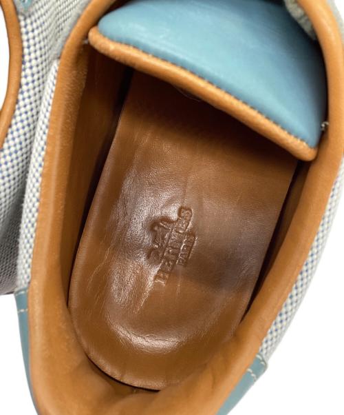 HERMES（エルメス）HERMES (エルメス) ローカットスニーカー クイック ブルー サイズ:40の古着・服飾アイテム