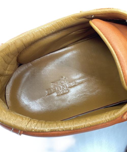 HERMES（エルメス）HERMES (エルメス) ローカットスニーカー クイック ブラウン サイズ:SIZE 39 1/2の古着・服飾アイテム