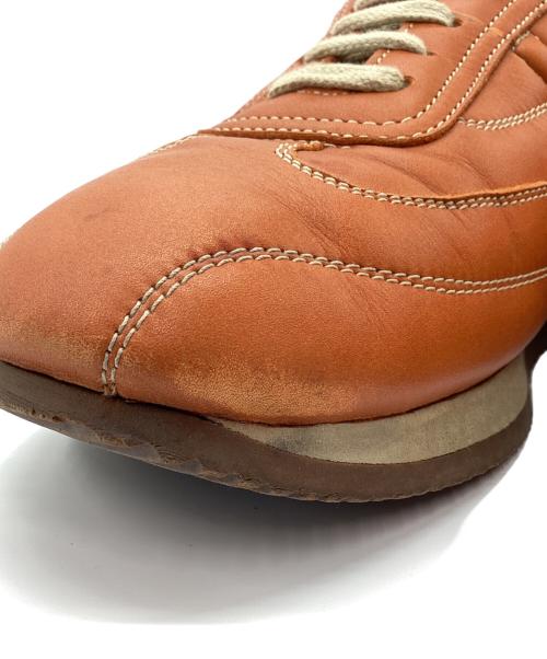 HERMES（エルメス）HERMES (エルメス) ローカットスニーカー クイック ブラウン サイズ:SIZE 39 1/2の古着・服飾アイテム