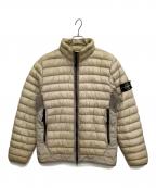 STONE ISLANDストーンアイランド）の古着「ダウンジャケット」｜ベージュ
