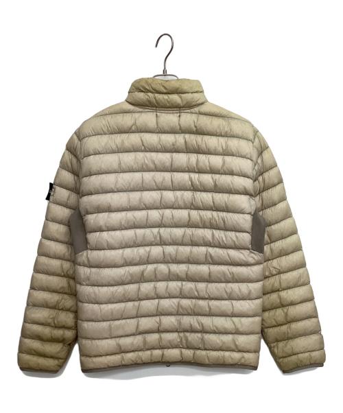STONE ISLAND（ストーンアイランド）STONE ISLAND (ストーンアイランド) ダウンジャケット ベージュ サイズ:Lの古着・服飾アイテム