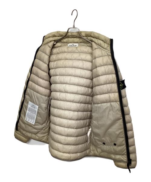 STONE ISLAND（ストーンアイランド）STONE ISLAND (ストーンアイランド) ダウンジャケット ベージュ サイズ:Lの古着・服飾アイテム