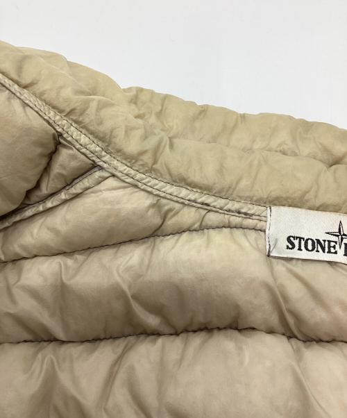 STONE ISLAND（ストーンアイランド）STONE ISLAND (ストーンアイランド) ダウンジャケット ベージュ サイズ:Lの古着・服飾アイテム