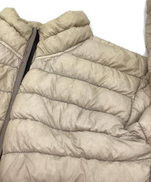 STONE ISLAND（ストーンアイランド）STONE ISLAND (ストーンアイランド) ダウンジャケット ベージュ サイズ:Lの古着・服飾アイテム
