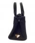 中古・古着 PRADA (プラダ) 2WAYバッグ カナパ ブラック×ゴールド：65000円