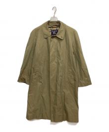 Burberry's（バーバリー）の古着「ステンカラーコート タマムシ」｜グリーン
