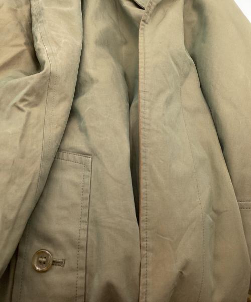 Burberry's（バーバリー）Burberry's (バーバリー) ステンカラーコート タマムシ グリーン サイズ:表記無しの古着・服飾アイテム