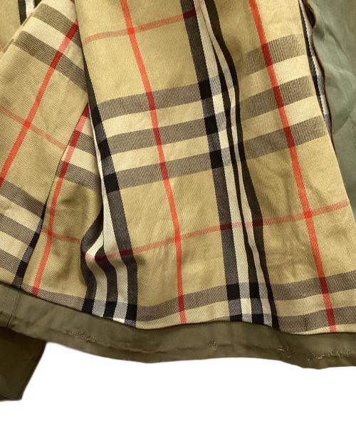 Burberry's（バーバリー）Burberry's (バーバリー) ステンカラーコート タマムシ グリーン サイズ:表記無しの古着・服飾アイテム