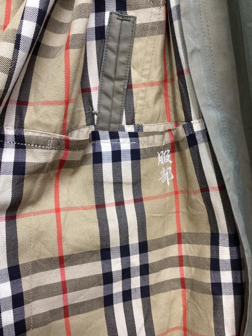 Burberry's（バーバリー）Burberry's (バーバリー) ステンカラーコート タマムシ グリーン サイズ:表記無しの古着・服飾アイテム
