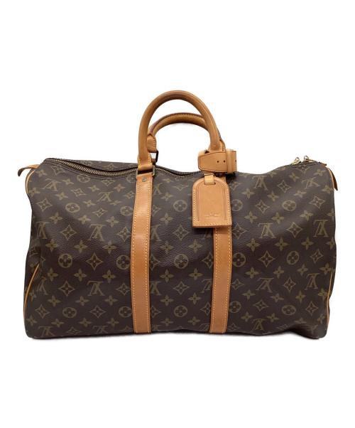LOUIS VUITTON（ルイ ヴィトン）LOUIS VUITTON (ルイ ヴィトン) トラベルバッグ ブラウンの古着・服飾アイテム