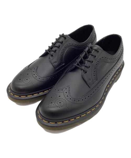 Dr.Martens（ドクターマーチン）Dr.Martens (ドクターマーチン) ブローグ シューズ ブラック サイズ:UK9の古着・服飾アイテム