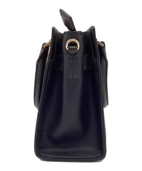 MICHAEL KORS（マイケル・コース）MICHAEL KORS (マイケル・コース) 2WAYバッグ MKシグネチャー サッチェル ミディアム ブラックの古着・服飾アイテム