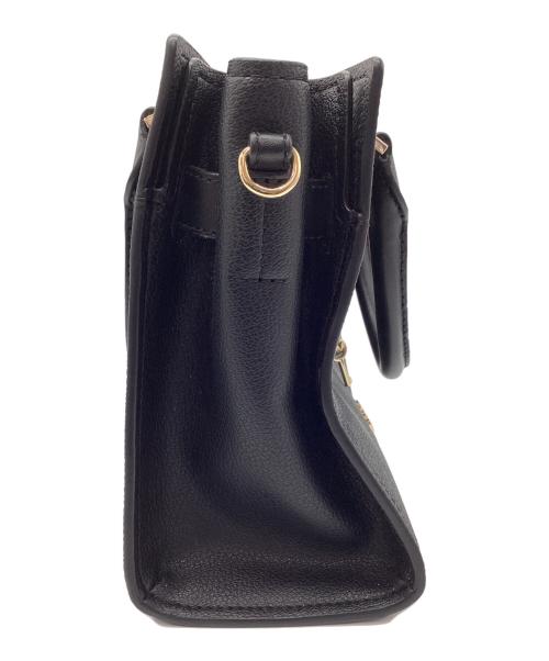 MICHAEL KORS（マイケル・コース）MICHAEL KORS (マイケル・コース) 2WAYバッグ MKシグネチャー サッチェル ミディアム ブラックの古着・服飾アイテム