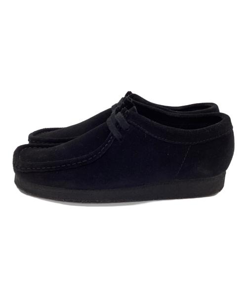CLARKS（クラークス）CLARKS (クラークス) ワラビーシューズ ブラック サイズ:24.5の古着・服飾アイテム
