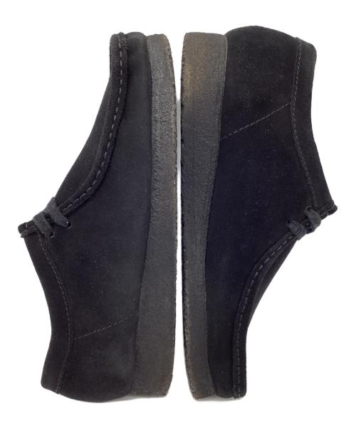 CLARKS（クラークス）CLARKS (クラークス) ワラビーシューズ ブラック サイズ:24.5の古着・服飾アイテム