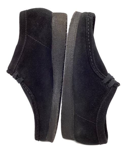 CLARKS（クラークス）CLARKS (クラークス) ワラビーシューズ ブラック サイズ:24.5の古着・服飾アイテム