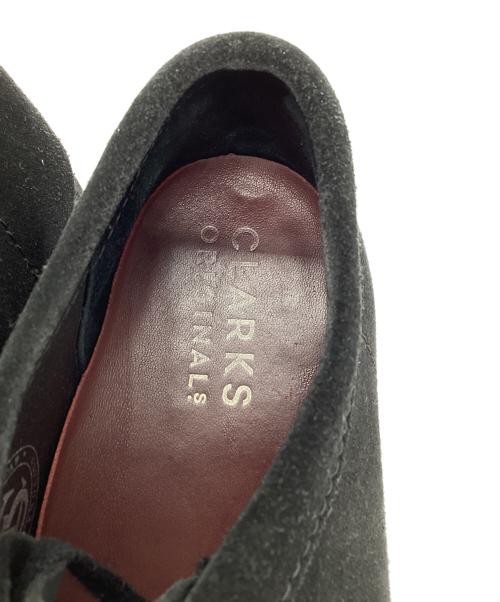 CLARKS（クラークス）CLARKS (クラークス) ワラビーシューズ ブラック サイズ:24.5の古着・服飾アイテム