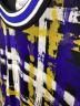 中古・古着 TAAKK (ターク) クルーネックスウェット CHECK JERSEY PULLOVER ネイビー×イエロー サイズ:M：9000円