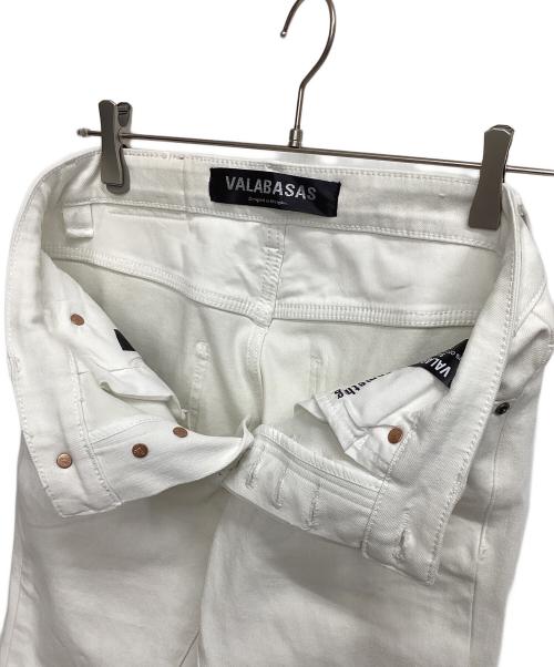 VALABASAS（バラバサス）VALABASAS (バラバサス) スキニーデニムパンツ ホワイト サイズ:30の古着・服飾アイテム