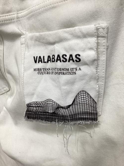 VALABASAS（バラバサス）VALABASAS (バラバサス) スキニーデニムパンツ ホワイト サイズ:30の古着・服飾アイテム