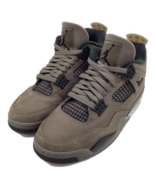 NIKE（ナイキ）NIKE (ナイキ) スニーカー AIR JORDAN 4 RETRO グレー サイズ:26の古着・服飾アイテム