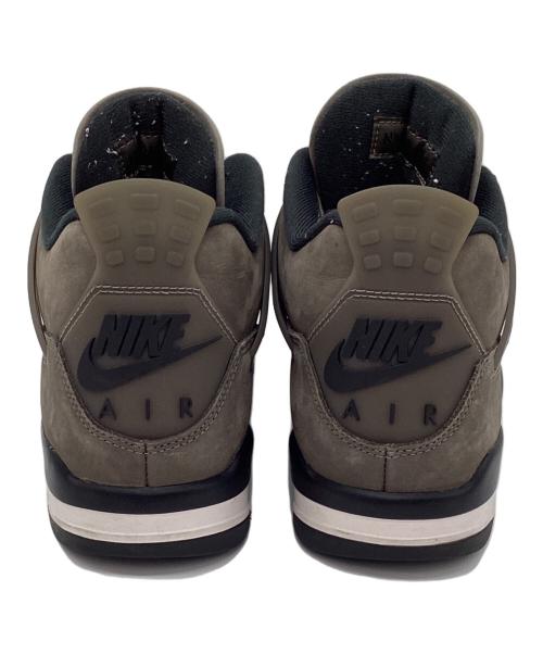 NIKE（ナイキ）NIKE (ナイキ) スニーカー AIR JORDAN 4 RETRO グレー サイズ:26の古着・服飾アイテム