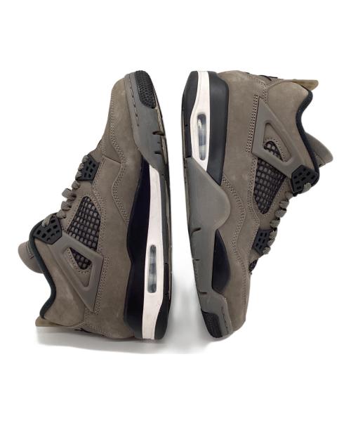 NIKE（ナイキ）NIKE (ナイキ) スニーカー AIR JORDAN 4 RETRO グレー サイズ:26の古着・服飾アイテム