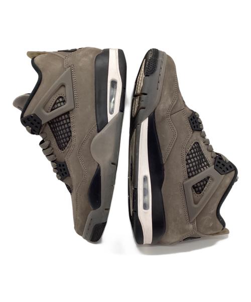 NIKE（ナイキ）NIKE (ナイキ) スニーカー AIR JORDAN 4 RETRO グレー サイズ:26の古着・服飾アイテム