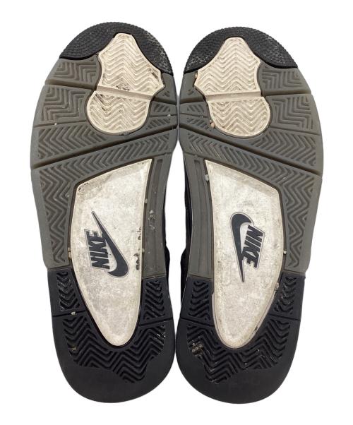 NIKE（ナイキ）NIKE (ナイキ) スニーカー AIR JORDAN 4 RETRO グレー サイズ:26の古着・服飾アイテム