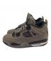 NIKE (ナイキ) スニーカー AIR JORDAN 4 RETRO グレー サイズ:26：18000円