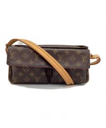 LOUIS VUITTON（ルイ ヴィトン）の古着「ショルダーバッグ ヴィバシテMM」｜ブラウン