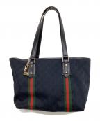 GUCCIグッチ）の古着「トートバッグ GGキャンバス」｜ブラック
